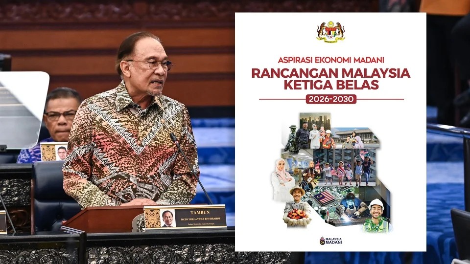 Malaysian Prime Minister Datuk Seri Anwar Ibrahim announced the 13th Malaysia Plan (13MP / RMK13) in Parliament